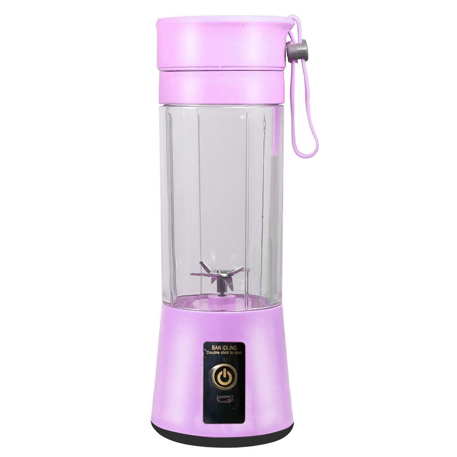 

Портативные блендеры, персональная соковыжималка с USB-аккумулятором, миксер для фруктового сока для коктейлей, 380 мл One Size