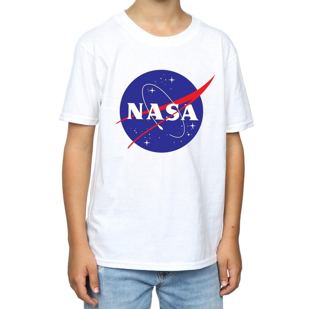 NASA Baumwoll-T-Shirt mit Insignia-Logo für Jungen