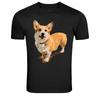 Cute Corgi Dog Portrait Pet Lover Graphic T-Shirt