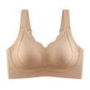 Women Plus Size Push Up Bra For Large Bust Shaping No Wire Backless Bra
