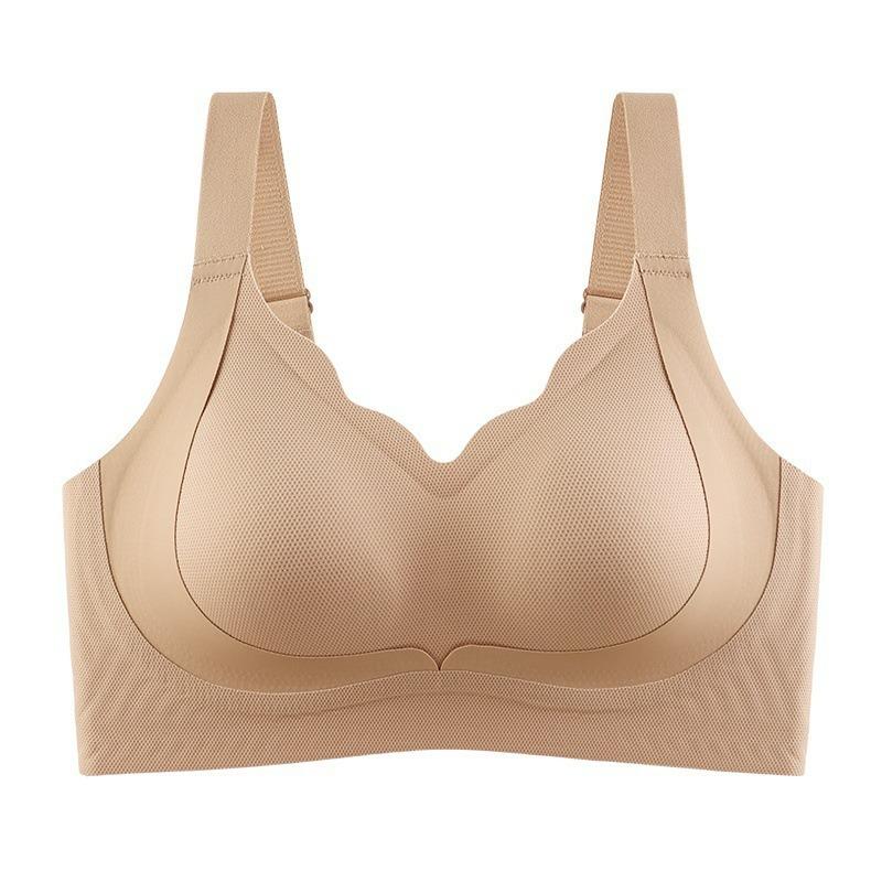 Women Plus Size Push Up Bra For Large Bust Shaping No Wire Backless Bra