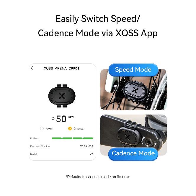 XOSS ARENA Speed Cadence Sensor Cycling Computer Speedometer ANT+ Bluetooth Road Bike MTB for iGPSPORT Bryton Cycplus