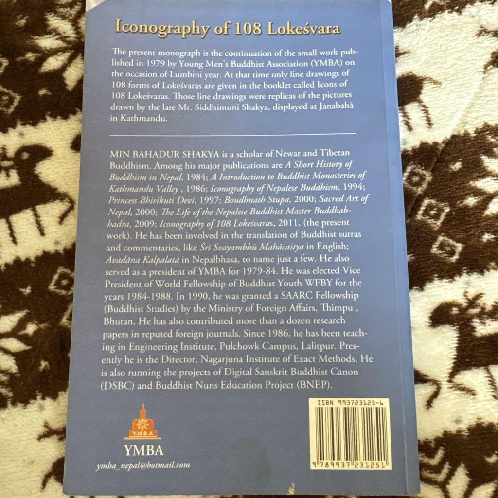 [USED] Iconography of 108 Lokesvara Nepal Buddhism