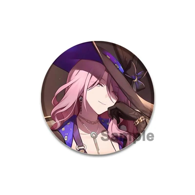 32/44/58mm Honkai Star Rail Brooch On Backpack  Asta Hook Kafka Arlan Cartoon Cosplay Badge Lapel Pins for Clothes Accessories Gift