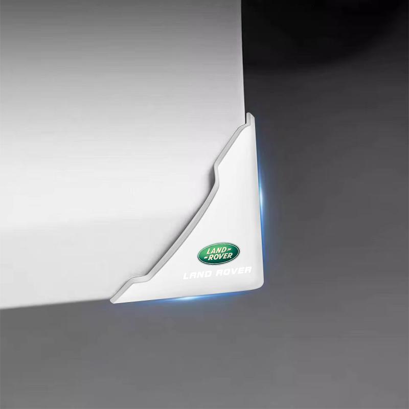 2 Pièces Protection d'Angle de Porte de Voiture en Silicone Anti-Collision pour Land Rover Discovery Range Rover Evpque Defender Voiture Lunettes Rover L322 L405
