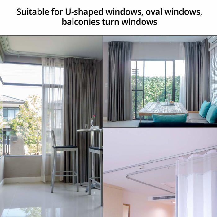 Tringle - Qwork - WD3904 - Flexible - Durable - Anti-bruit