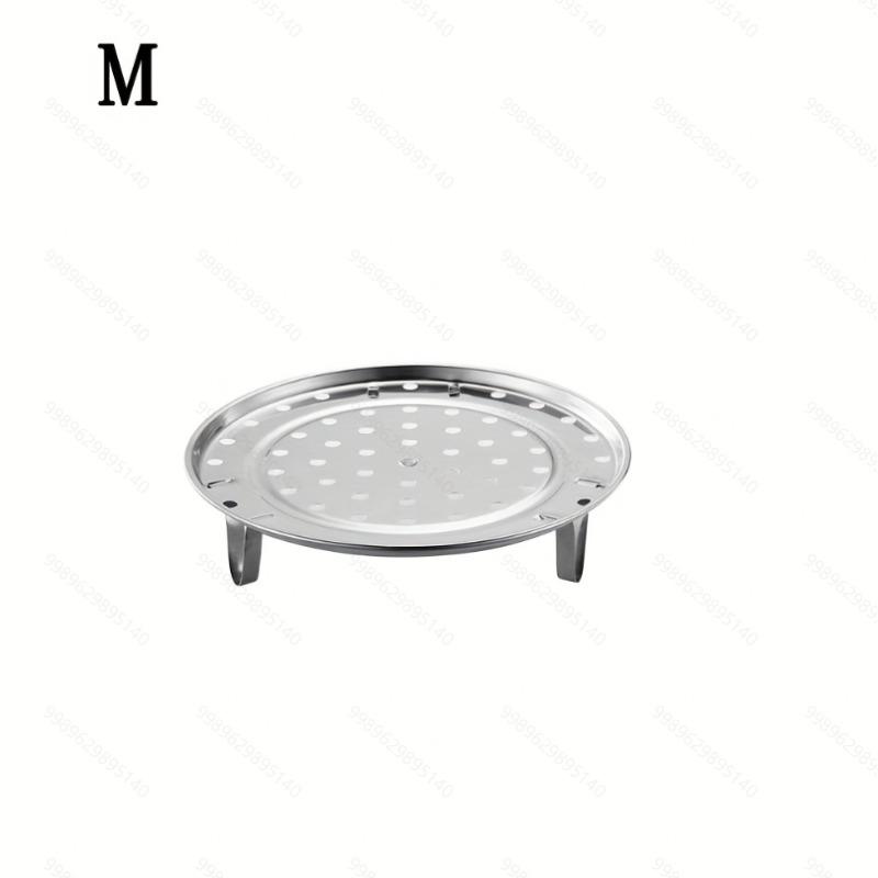 

Premium Stainless Steel Steamer Rack with Detachable Legs Universal Round Steam Basket for Instant Pot Pressure Cooker Stockpot