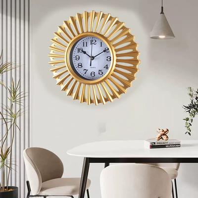 Europäische Eingangsuhr Wanduhr Wohnzimmer Zuhause kreativ leichte Luxus leise Uhr hängend die Wand Atmosphäre hängende Uhr