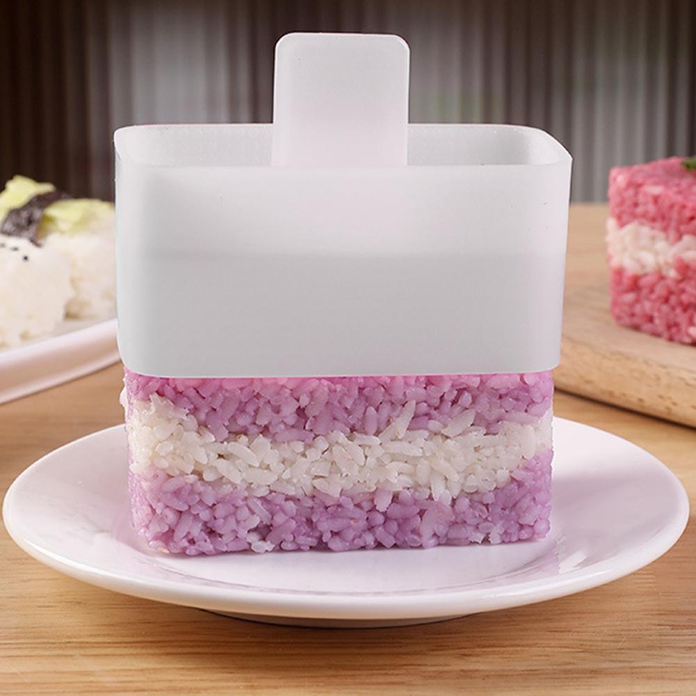 Warship Sushi Mold DIY Rectangular Rice Ball Mold Food Reusable Material Cooking Grade Kitchen V0Q8