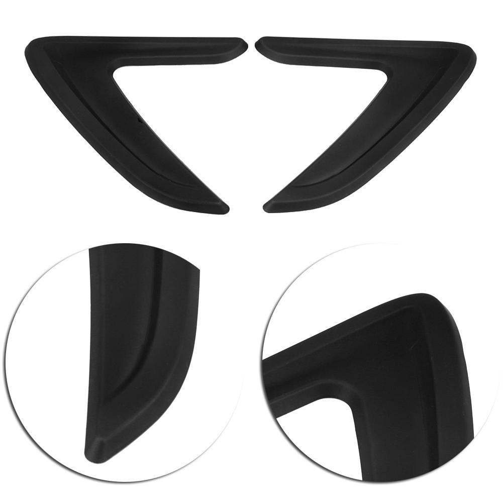 Car Side Air Vent Cover Trim Fender Sticker for BMW 3 Series F30 2012 2016 Black