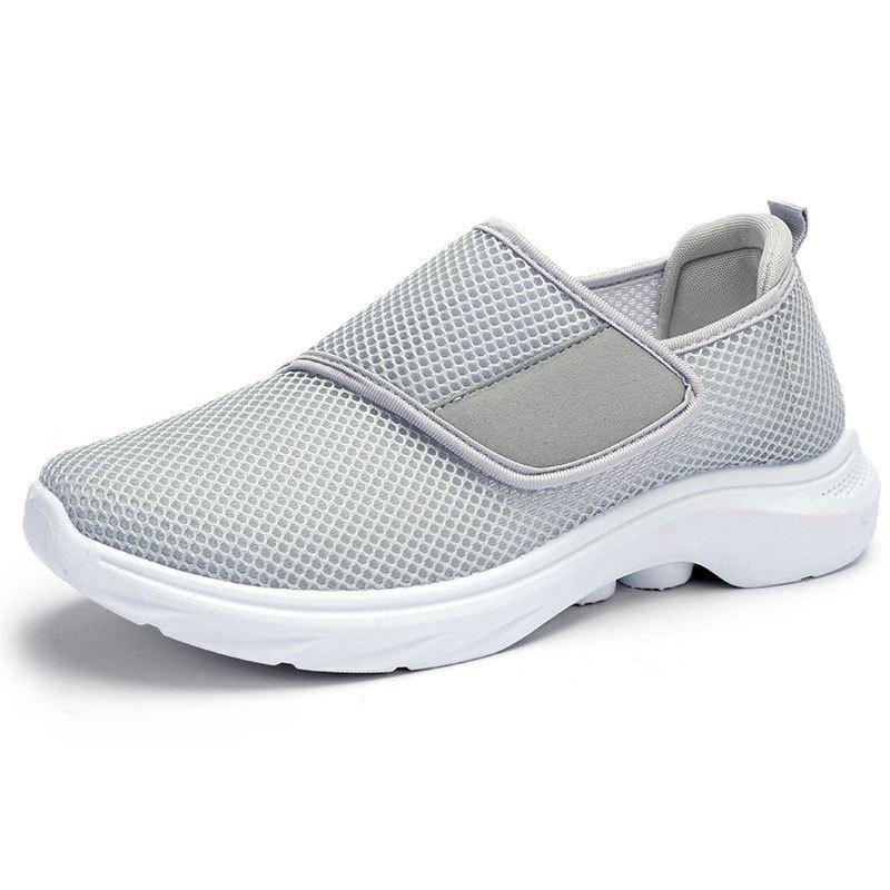 

Mesh Women s Casual Shoes, New Breathable Thick-soled Shoes for Women In The Summer 41 сірий