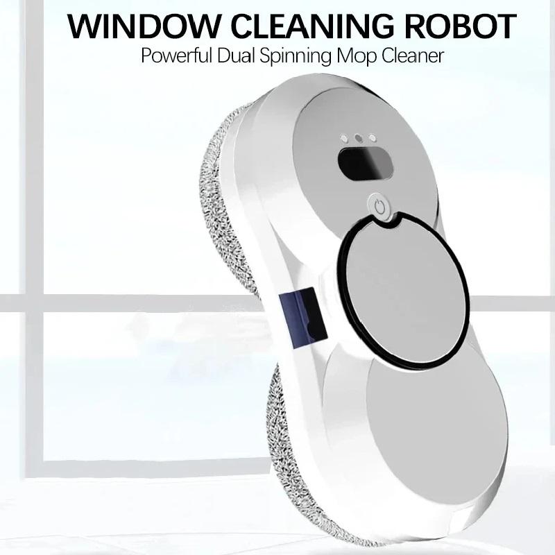 Smart Water Spray Window Cleaner, Fully Automatic Household Glass Cleaning Tool, Wet and Dry Dual-use, Ultra-thin Glass Cleaner.