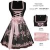 Bestseller: Halloween Bavarian Oktoberfest Costume - Women's Performance Dungaree Set