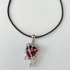 Fashion Lightning Pendant Necklace Ladies Stainless Steel Pendant Necklace Jewelry Party Wedding Gift
