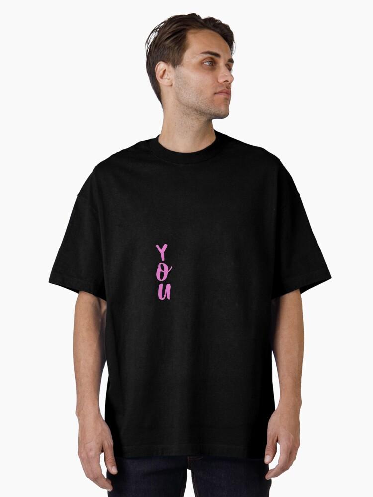 Lose You To Love Me Zitat Selena Gomez Oversized T-Shirt
