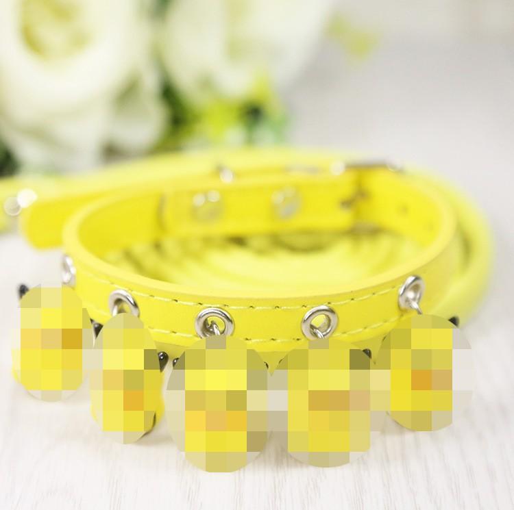 Pet Supplies Cat Dog Bell Dog Collar Cat Collar Teddy Small Dog Big Bell Cat Collar Leather