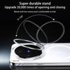 Frameless For Magsafe Metal Camera Fold Stand Holder Phone Case For VIVO X300 S Pro Ultra Magnetic Wireless Charge Bumper Cover