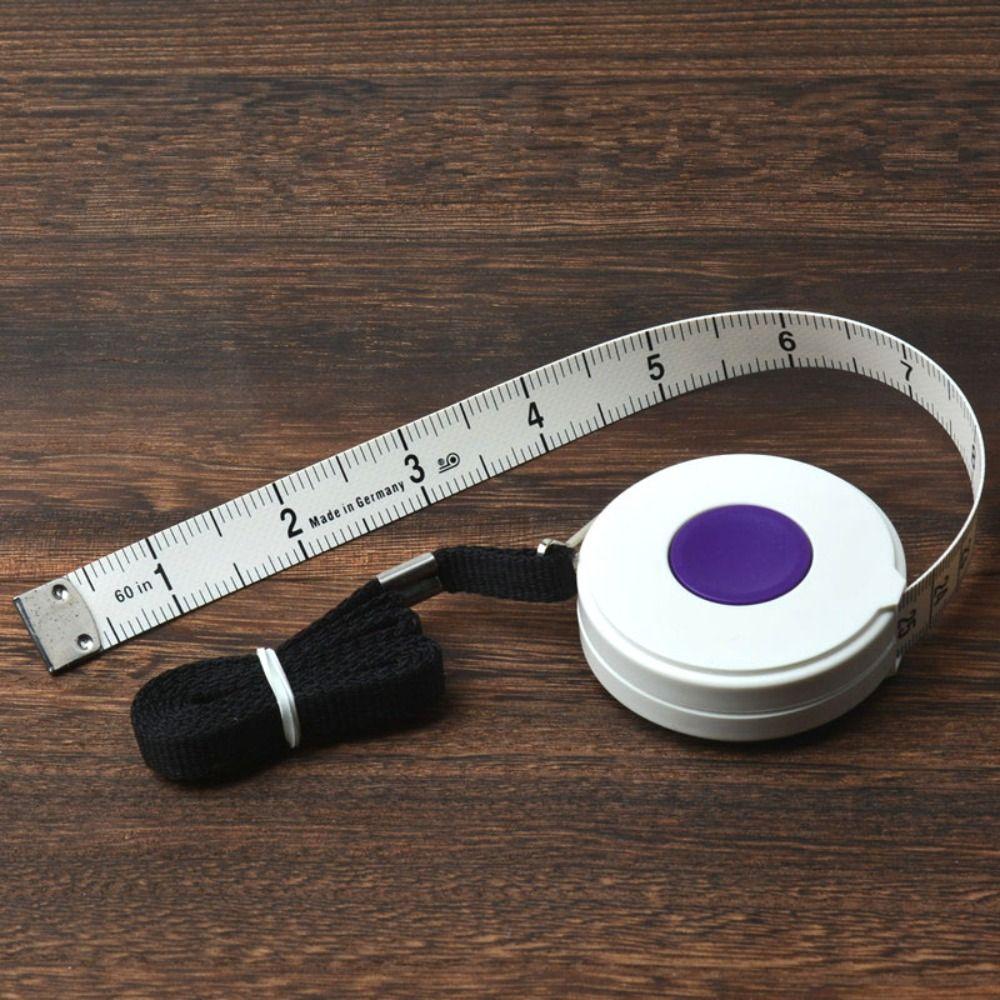 Centimeter Inch Retractable Measuring Tape Double Scale Keychain Tape Measur Key Ring