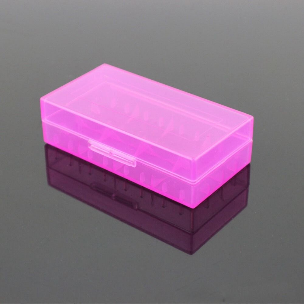 Coloful 18650 Battery Box Plastic Battery Box High Quality Battery Case  18350 Battery Holder