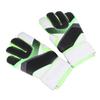 Soccer Goalkeeper Gloves Thickened Latex Goalkeeper Training Gloves Fluorescent Green Gloves for Adult Number 9