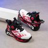 Boys' Autumn 2025 Leather Non-Slip Basketball Shoes - Soft Sole, Hot Selling Children's Sports Shoes