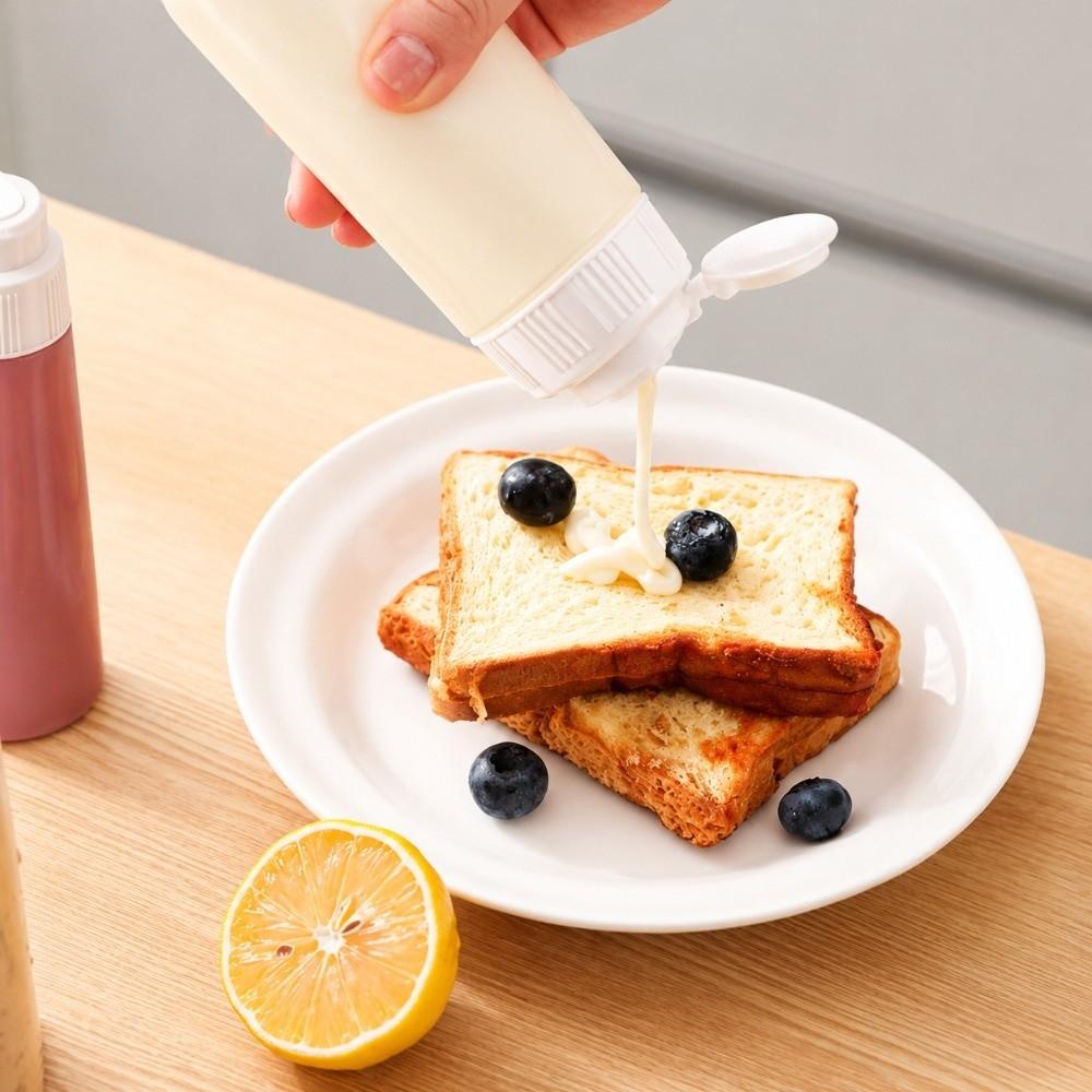 Dustproof Condiment Bottle Leakproof Seasoning Bottle Kitchen Supplies Sauce Dispenser Salad