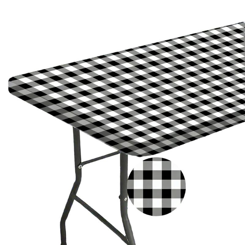 Multipurpose Rectangle Tablecloth With Strong Grip Suitable For Home Camping And Occasion
