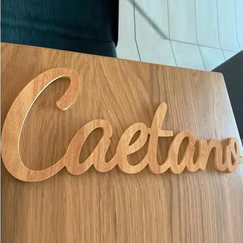 Custom Wooden Name Sign, Wooden Baby Name Sign, Nursery Wall Sign Personalized Home Decor