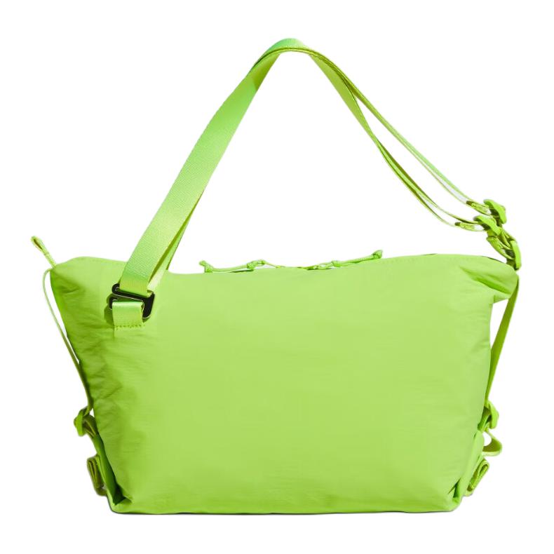 New Adidas Polyester Crossbody Bag, Shoulder Bag Unisex Neon Green KC1407