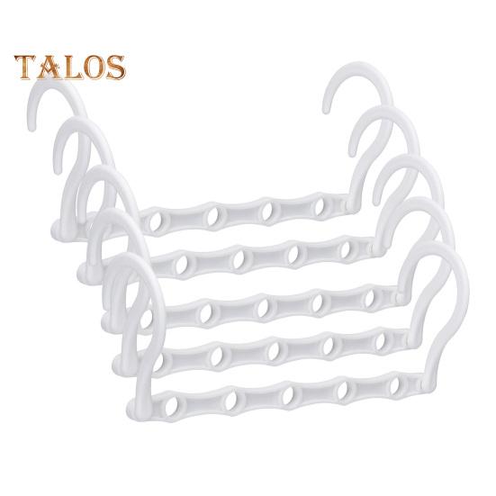 

5 шт. вешалка для одежды с защитой от падения, экономия места, вращение на 360 градусов, простота, легкий доступ, крючок-органайзер, товары для дома белый