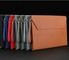 Leather File Bag A4 Paper File Bag Folder File Bag Thickened Waterproof Material Buckle Business Document Bag Office Contract
