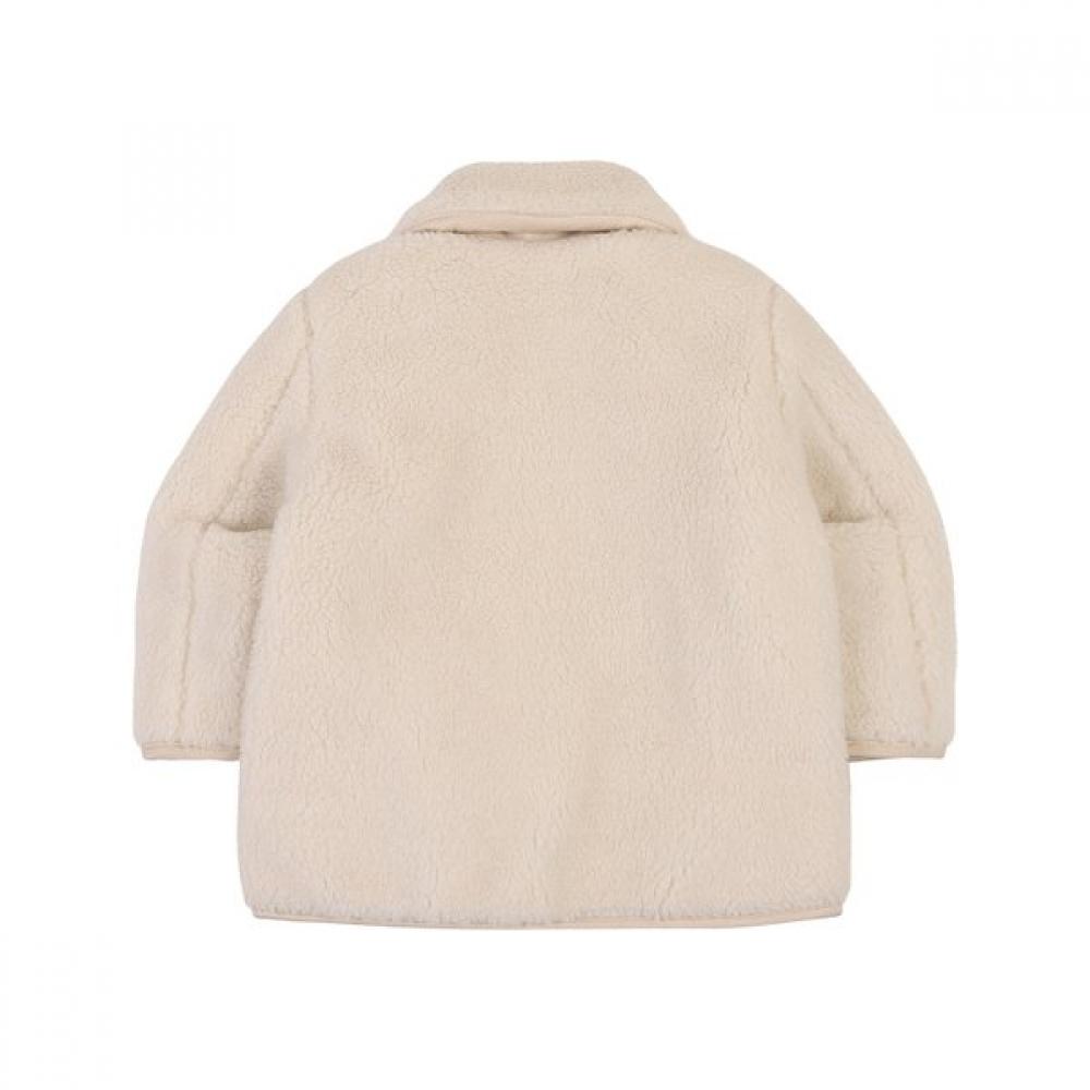 Kangol Shearing Collar Jumper Ivory Ardcfj01010iv