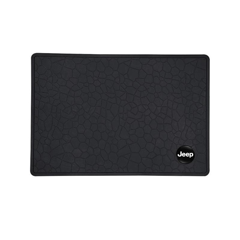 ARS4 Car Anti Slip Pad Center Console Instrument Panel Storage Pad For Jeep Renegade Wagoneer Avenger Recon Wrangler JK Gladiator