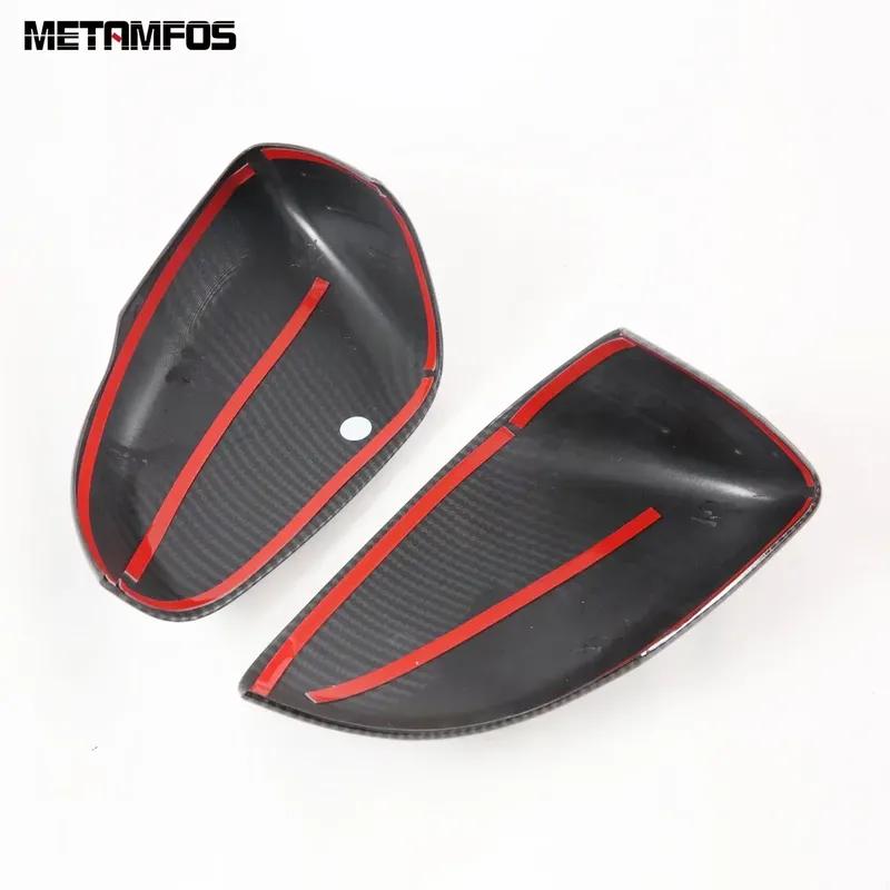 Rearview Side View Mirror Cover Trim Protection Cap For Kia Sorento - 2024 2025 Carbon Fiber Accessories Car Styling