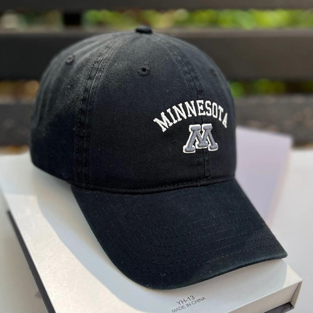 

New Spring Large cap Retro Soft top Versatile Baseball Cap High Quality Women s Letter Embroidered Baseball Cap Men s Adjustable