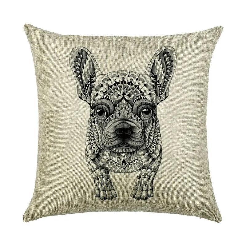45*45Cm Cartoon Design Pillowcase Creative Household Linen Pillowcase Car Sofa Cushion Cover