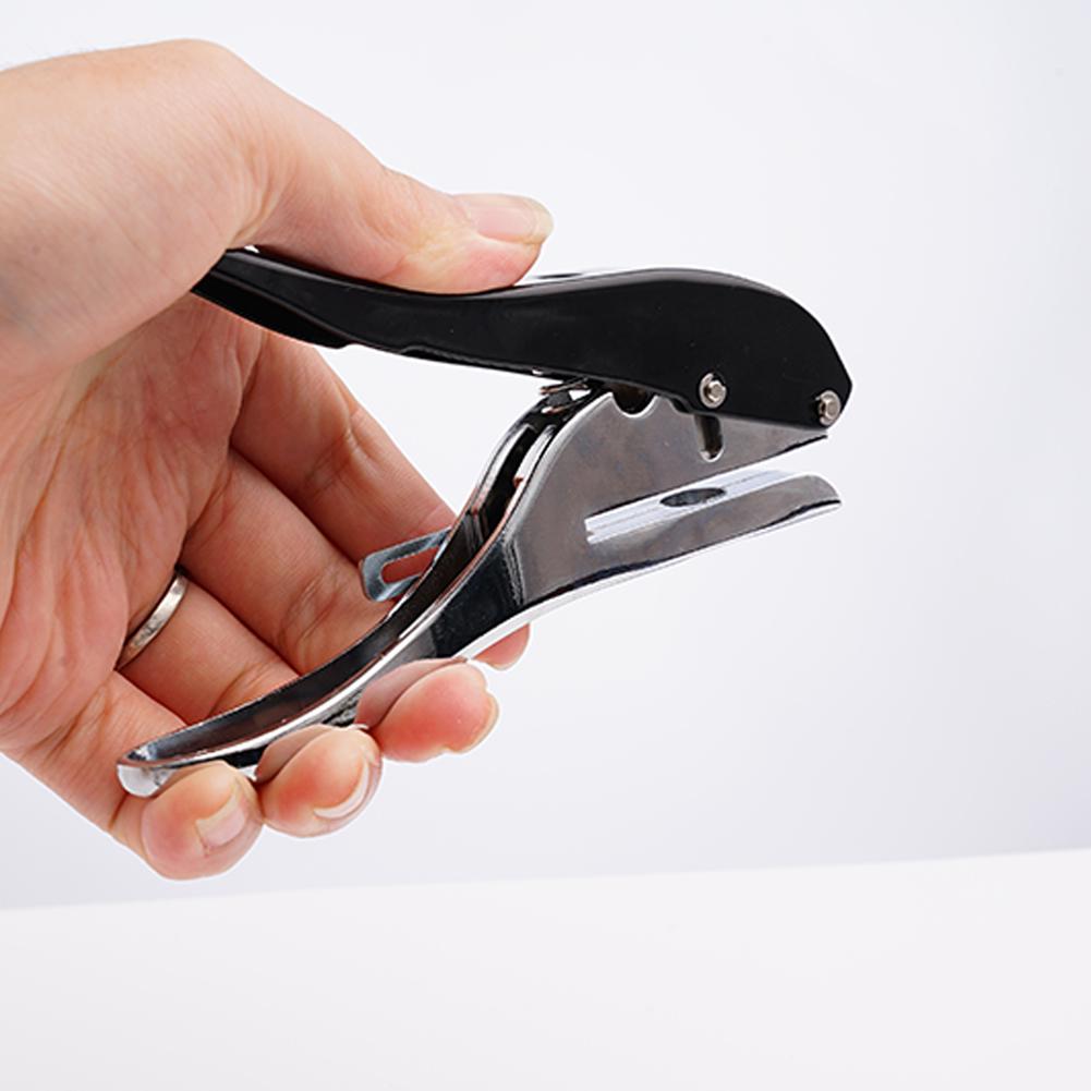 Paper Puncher Screw Covers Hole Punch Aperture Round Punch Pliers Credit Photo Paper Card Corner Round Puncher Plier Tool 8/10MM