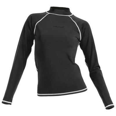 North Coast Women's Long Sleeve Rash Guard (UPF 50+ UV Protection) NC-8602 Black