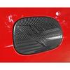 Carbon Fiber ABS Fuel Tank Gas Cap Door Lid Cover Trim For Kia Stinger 2017-
