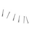 6Pcs Guitar Bridge Screws Set Mounting Parts Electric Musical Instrument Accessories Silver