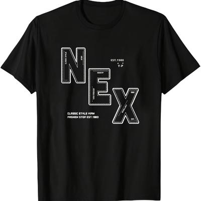 T-Shirt - Short Sleeve Polyester  Casual Wear