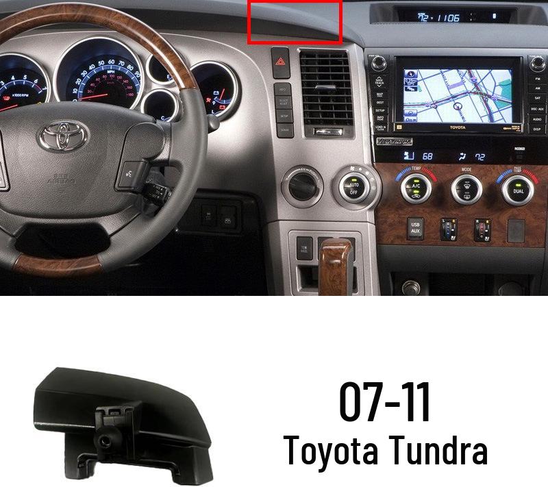 Car Phone Holder for Toyota 6th Gen Camry, Corolla, Highlander - Clip Base Accessory