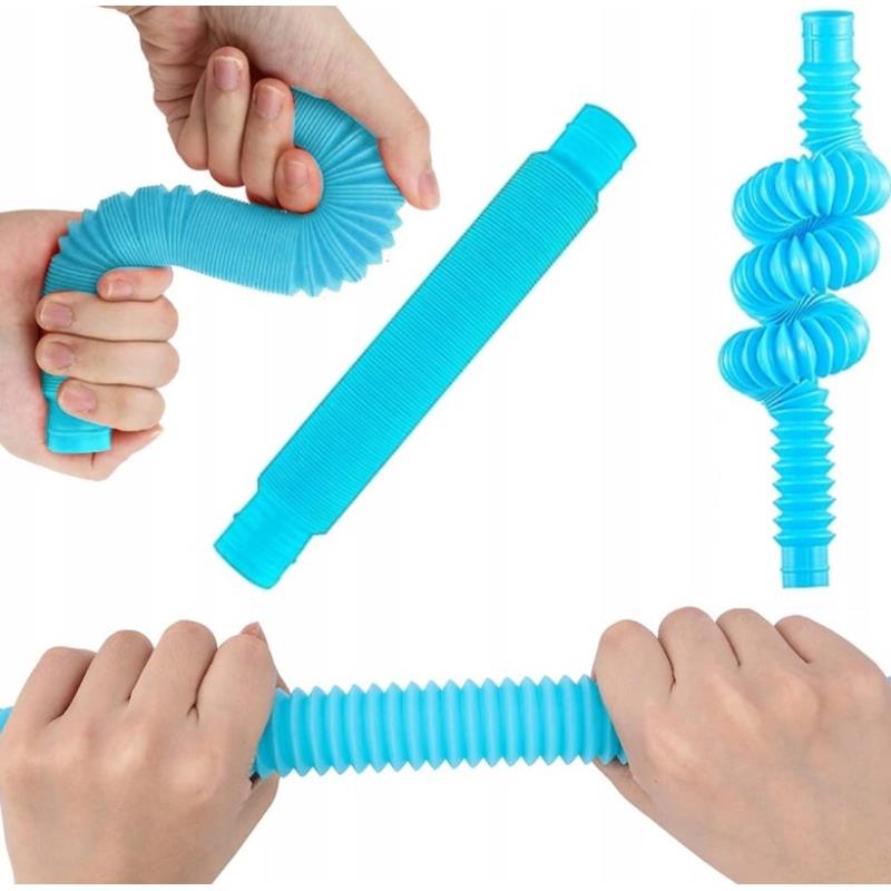 Pop Tubes Sensory Tubes Squishy Anti-Stress Thick XXL Toy 6 pcs