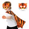 Halloween Children's Tiger Costume, Giraffe, Zebra, and Leopard Performance Props, Costume Accessories for Kindergarten Parties