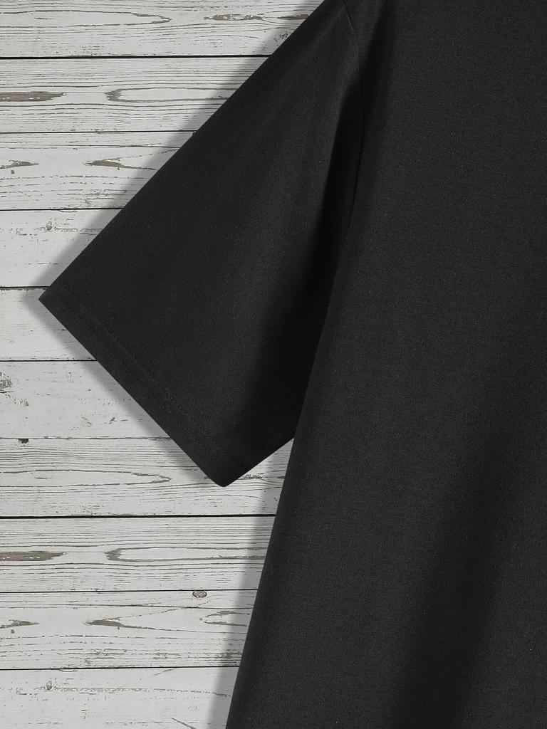 'Pokud moje ' Tričko, Potiskové tričko pro Pánské Ležérní Kulatý výstřih Krátký rukáv Módní Letní Trička Topy, Běžná a Oversize Trička