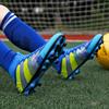 Football Shoes Children Adult Youth Sports High Top Flying Knitting Socks Mouth Spikes Rubber Nail Bottom Competition Training Shoes