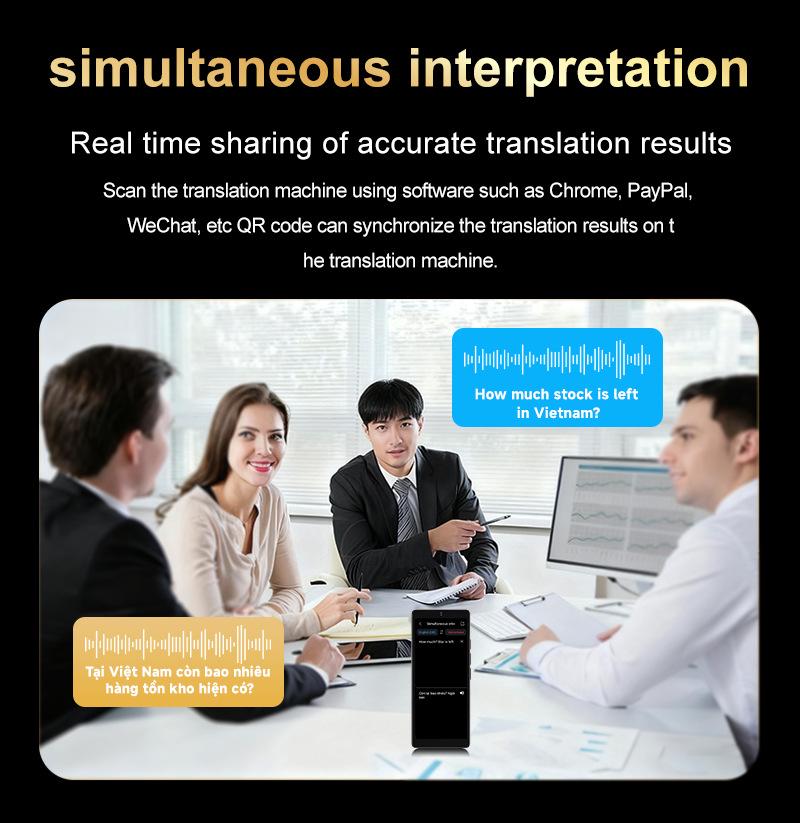 Multilingual Smart Translator: Offline Meeting, Photo Translation, Cross-border Voice Recorder, Real-time Transcription & Simultaneous Interpretation.