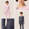 Bananain Kids' Thick Fleece-Lined Thermal Underwear