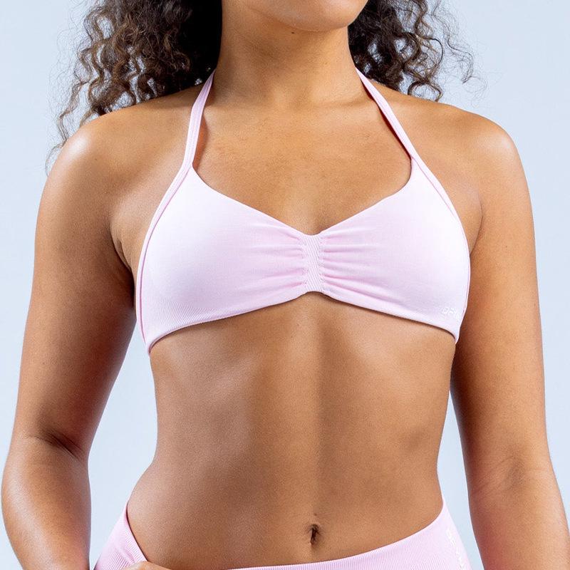 2025 Spring/Summer Seamless High-Elastic Backless Yoga One-Piece Sports Bra for Women