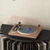 Vinyl Record Storage Rack, Album Cover Display Stand, Desktop Turntable Stand for Home Office, Perfect Gift for Vinyl Lovers